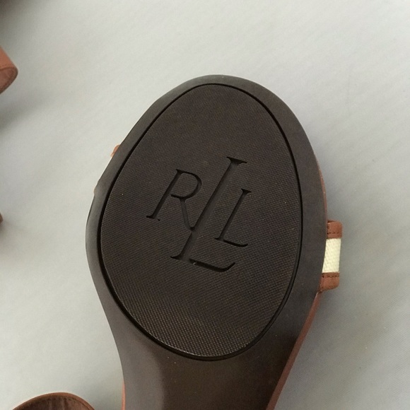 Ralph Loren open toe heels - Picture 5 of 5